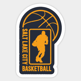 Salt Lake City Basketball 01 Sticker